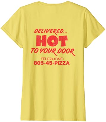 Yabancı Şeyler 4 Sörfçü Çocuk Pizza Çalışan Ön Arka T-Shirt