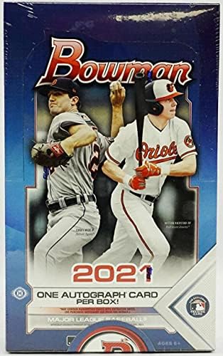 2021 Bowman MLB Beyzbol HOBİ kutusu (24 pks/bx)